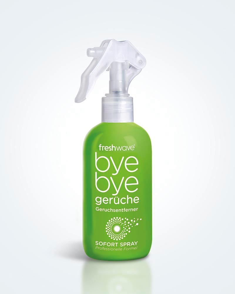 Geruchentferner Spray eliminiert vollständig jede Art von Gerüchen