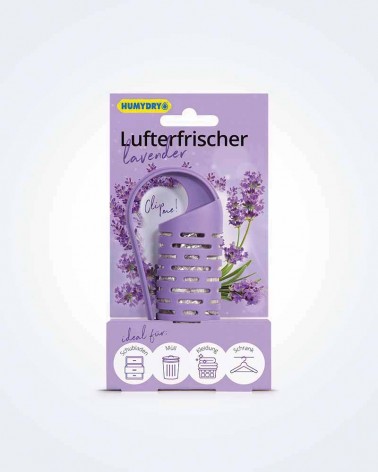 HUMYDRY® Lufterfrischer Clip mit Lavendelduft