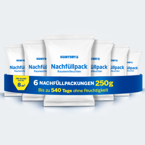 HUMYDRY® 6 X 250G Nachfüllpackungen