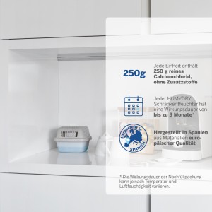 HUMYDRY Luftentfeuchter Smart neutral 2 x 250 g