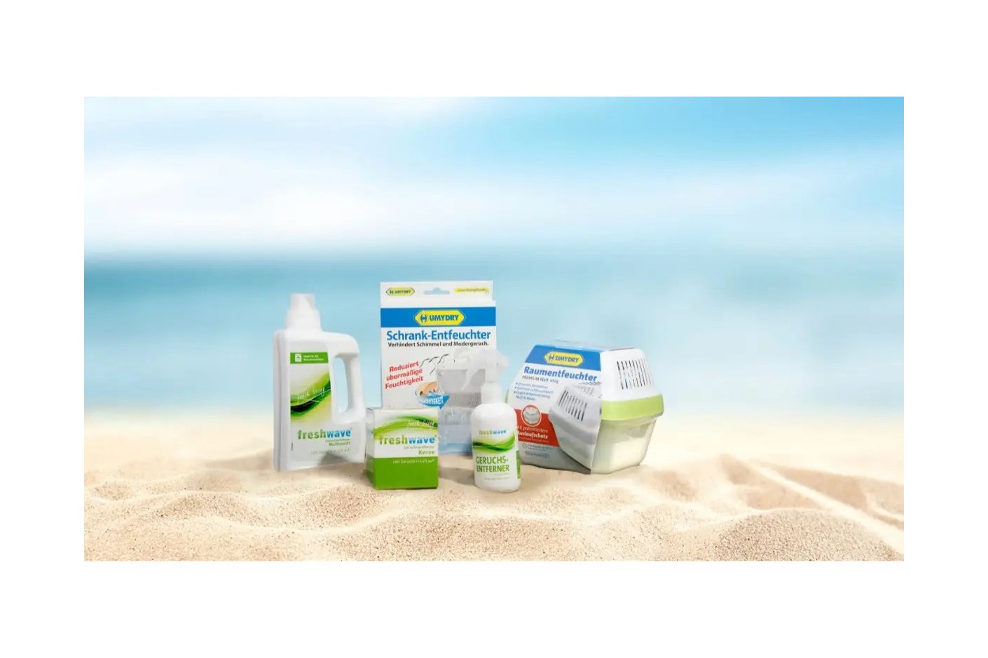 20% Sommerangebot auf HUMYDRY und Freshwave