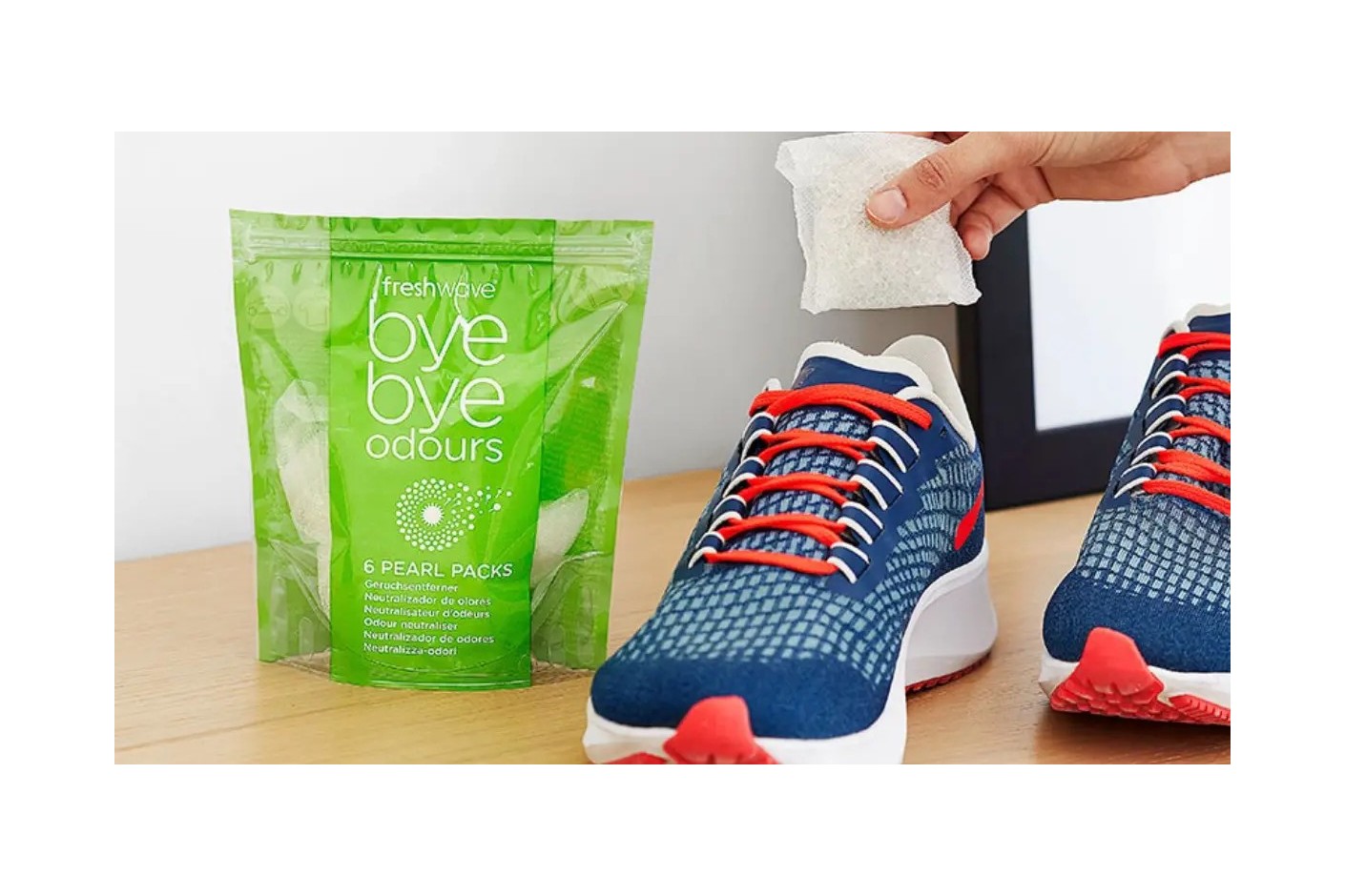 Schweißgerüche aus Sportkleidung mit Freshwave entfernen